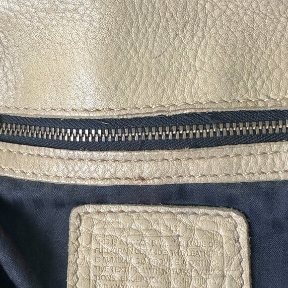 Coach Vintage Sonoma Small Backpack Natural Grain Pebbled Leather 96 Maize 4911 - Picture 16 of 16